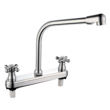 Double Handle ABS Kitchen Faucet